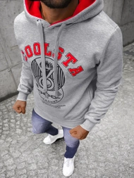 Sudadera de hombre amarillo gris OZONEE JS/Y10036