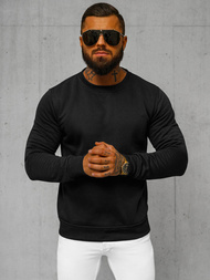 Sudadera de hombre negra OZONEE JS/2001-10Z