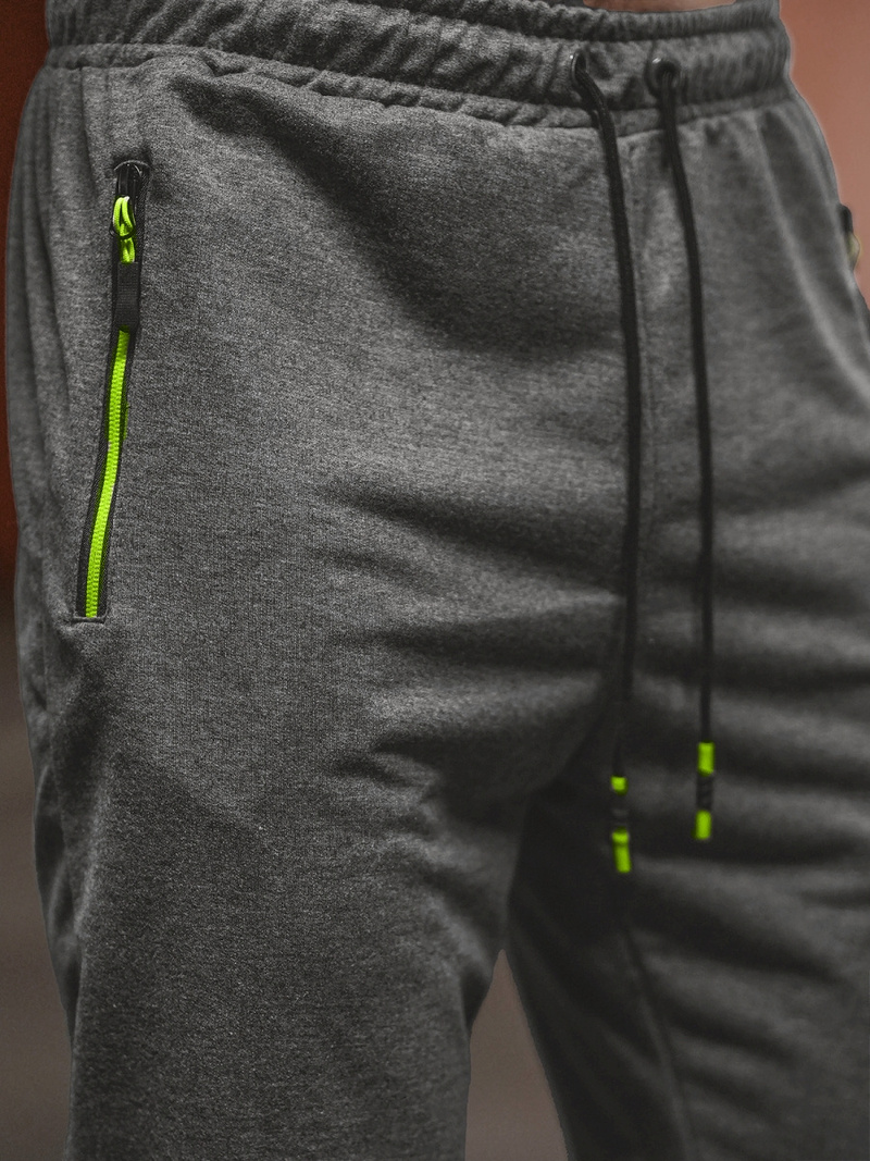 Pantalón de chándal de hombre grafito OZONEE JS/68K10356Z