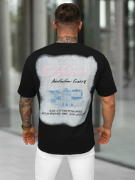 Camiseta de hombre negras OZONEE O/YN2/632