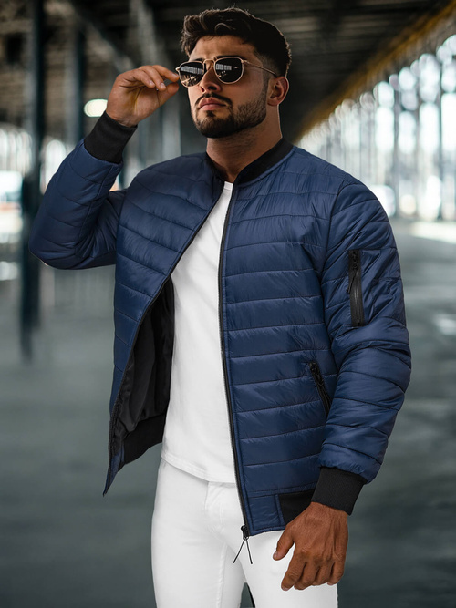 Chaqueta de hombre granate OZONEE JS/MY02Z