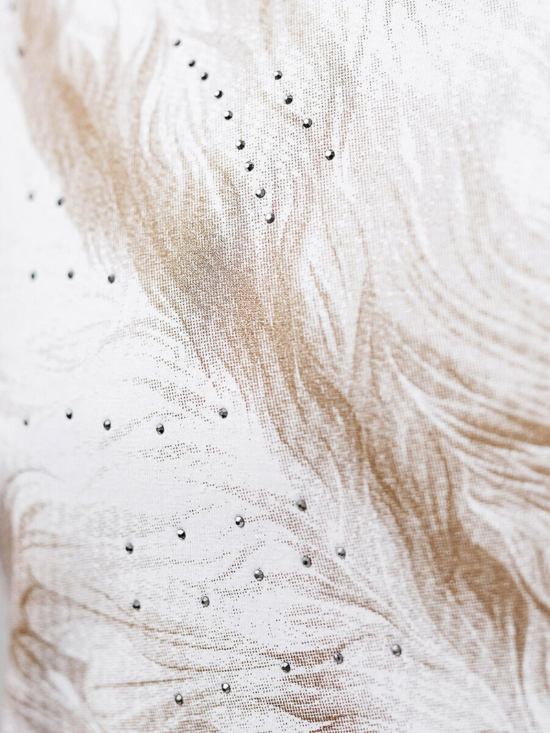 Camiseta de hombre blanco OZONEE NB/MT3039