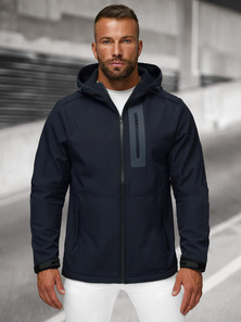 Chaqueta softshell para hombre granate OZONEE JS/27B6513/25