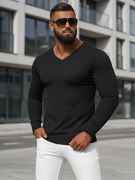 Jersey de hombre negro OZONEE NB/MMB601/4Z