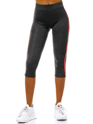 Leggings para mujer gris oscuro OZONEE JS/1037/B2