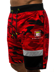 Pantalón corto de hombre rojo JS/KK300160