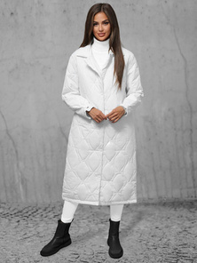 Chaqueta de mujer blanca OZONEE JS/5M3177/281