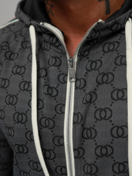 Chándal de hombre negro OZONEE O/FF5111AB