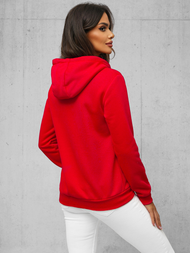 Sudadera de mujer roja OZONEE JS/W03Z