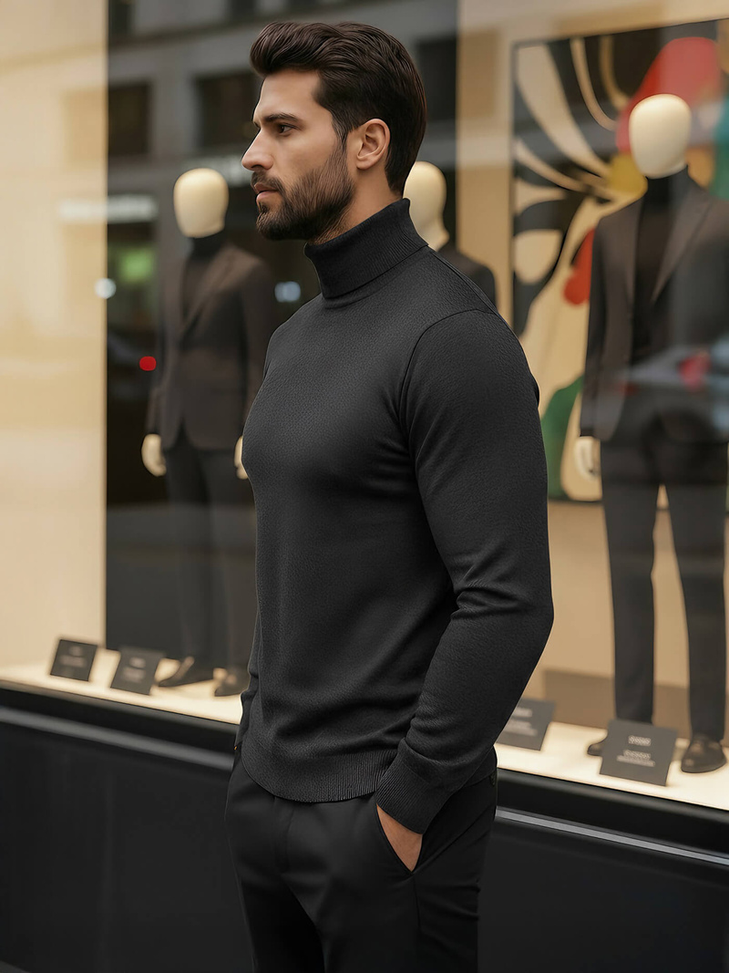 Jersey de hombre grafito OZONEE V/V24504