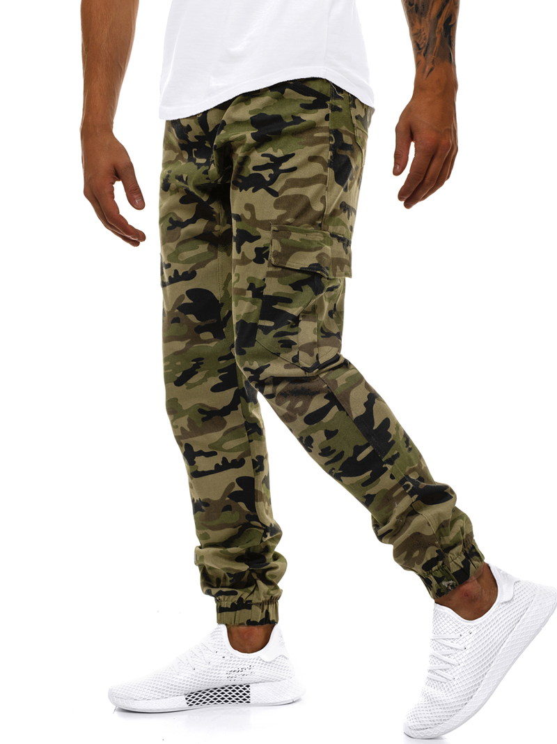 Pantalón jogger de hombre verde OZONEE A/404