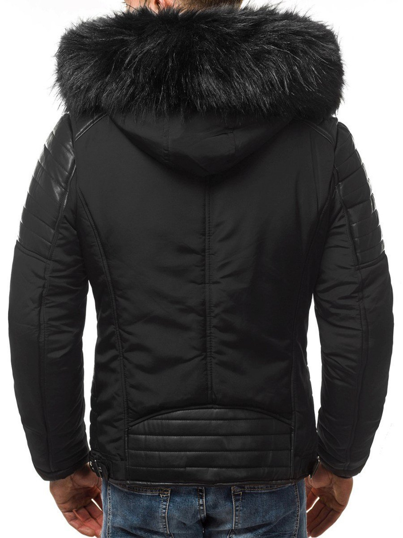 Chaqueta de hombre negra OZONEE O/88835