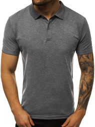 Polo de hombre grafito OZONEE JS/GD01