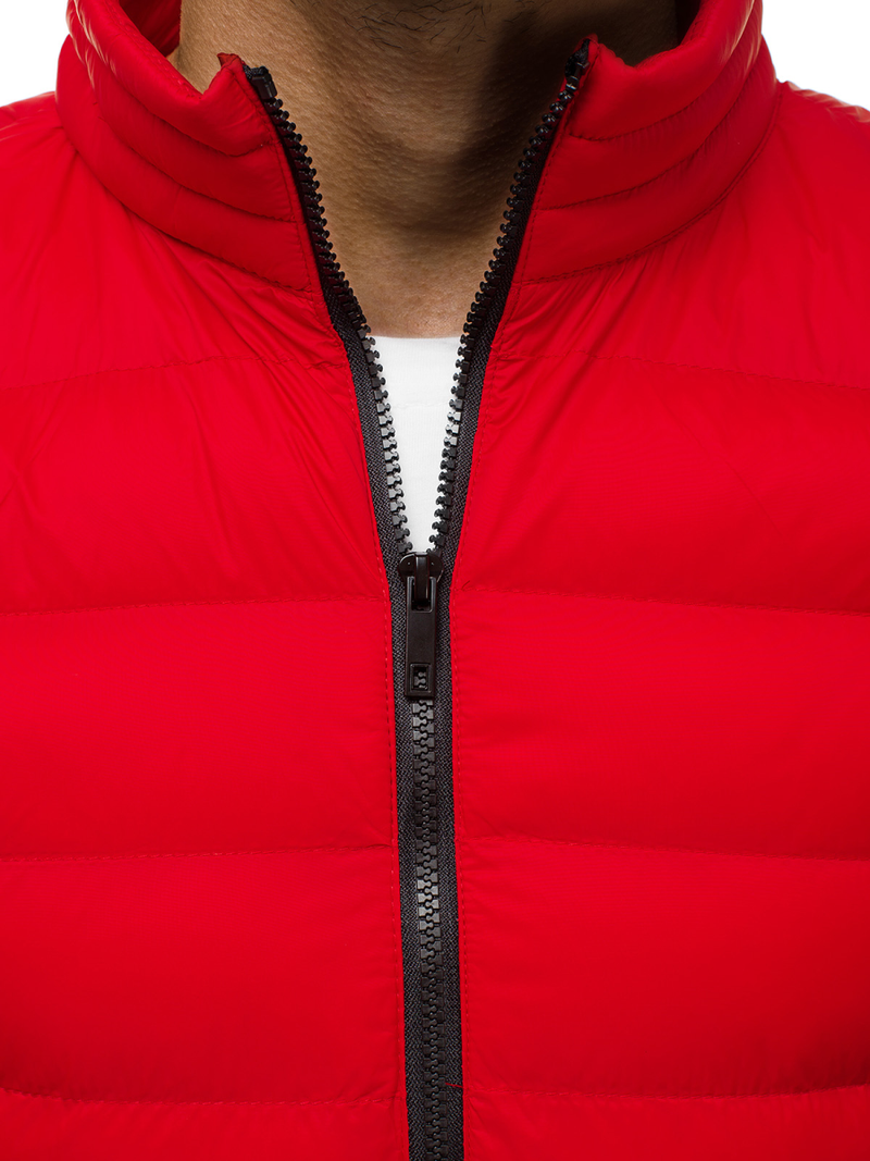 Chaqueta de hombre roja OZONEE JB/JP1111