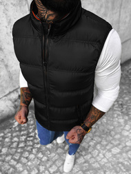 Chaleco de hombre negra OZONEE N/7131