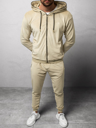 Chándal de hombre beige OZONEE O/12128