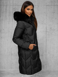 Chaqueta de mujer negra OZONEE JS/16M9202/392Z