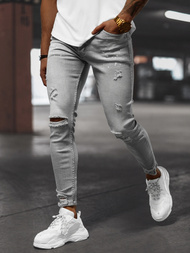 Vaqueros de hombre gris OZONEE O/WE1090