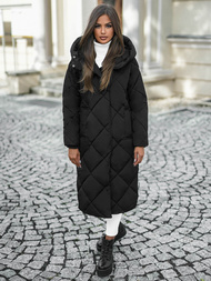 Chaqueta de mujer negra OZONEE JS/5M3173/392Z