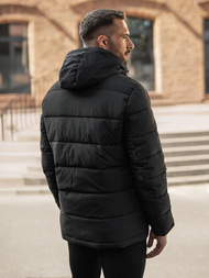 Chaqueta de hombre negra OZONEE JS/57M7503/392Z