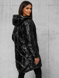 Chaqueta de mujer negra OZONEE JS/5M3189/392Z