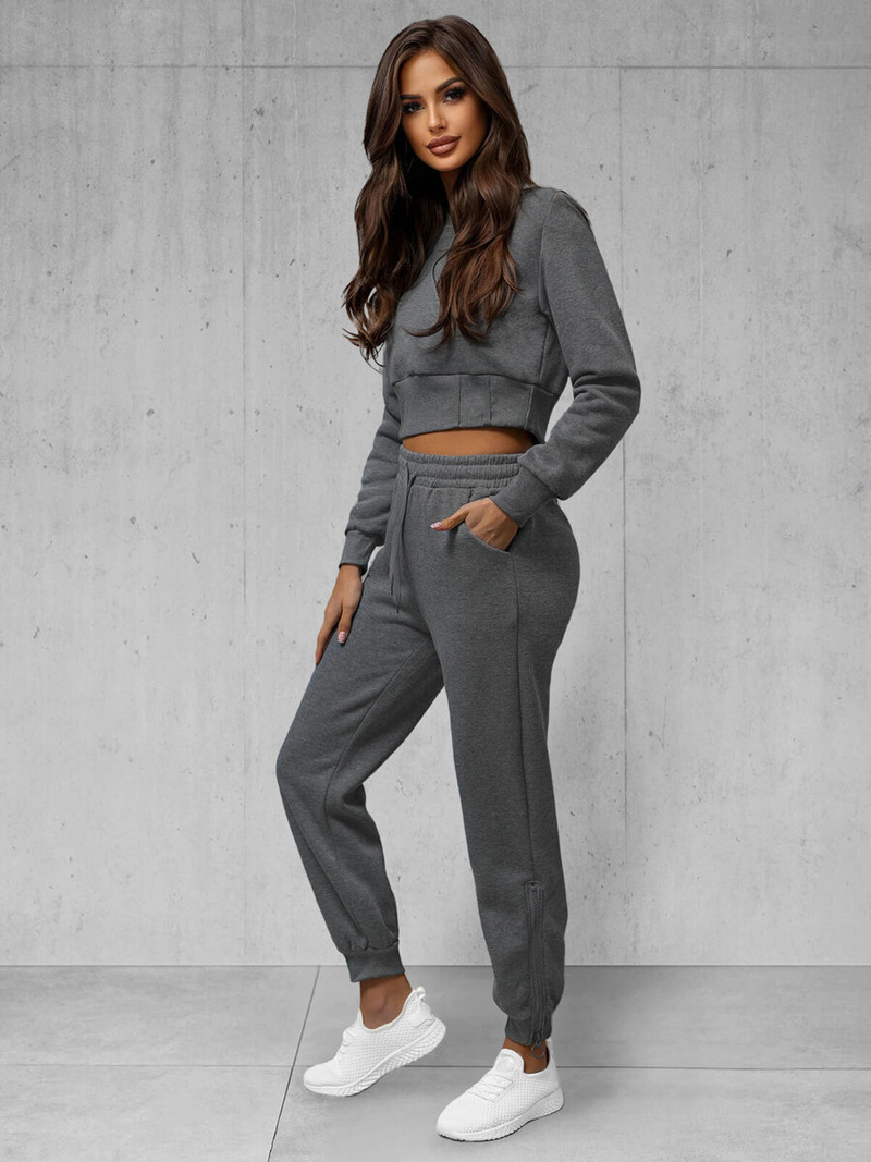 Conjunto de chándal de dos piezas grafito ZONEE JS/8C78/5Z