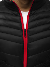 Chaqueta de hombre negra OZONEE JB/JP1137