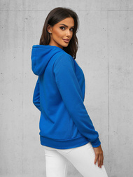 Sudadera de mujer azul OZONEE JS/W03Z