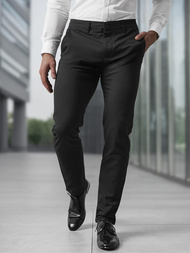 Pantalón chino de hombre negras OZONEE V/6545