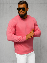 Sudadera de hombre rosa OZONEE JS/2001-10Z