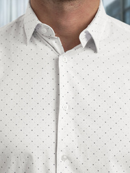 Camisa de hombre blanca OZONEE V/V185