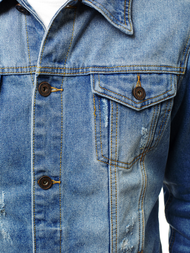 Chaqueta vaquera de hombre azul OZONEE V/19276