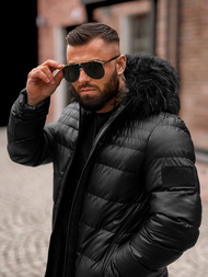 Chaqueta de hombre negra OZONEE O/M801Z