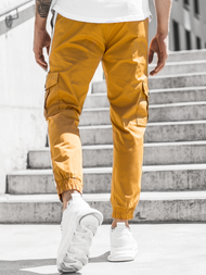 Pantalón jogger de hombre camel OZONEE DJ/5580
