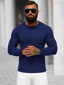 Jersey de hombre azul oscuro OZONEE NB/MMB602/5Z