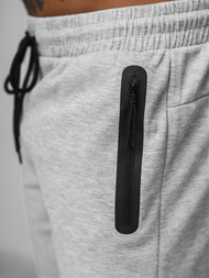 Pantalón corto de hombre gris OZONEE JS/17K533/2