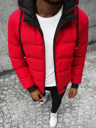 Chaqueta de hombre roja OZONEE JS/M761/270