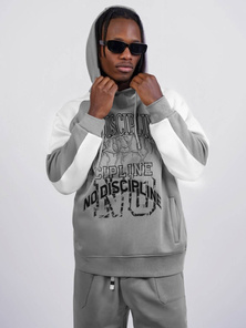 Sudadera de siva OZONEE O/SWE23037Z