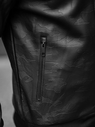 Chaqueta de hombre negra OZONEE O/3A63