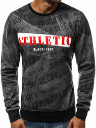 Sudadera de hombre grafito OZONEE JS/DD236