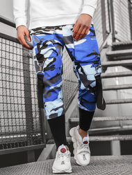 Pantalón jogger de hombre azul negro OZONEE G/11133