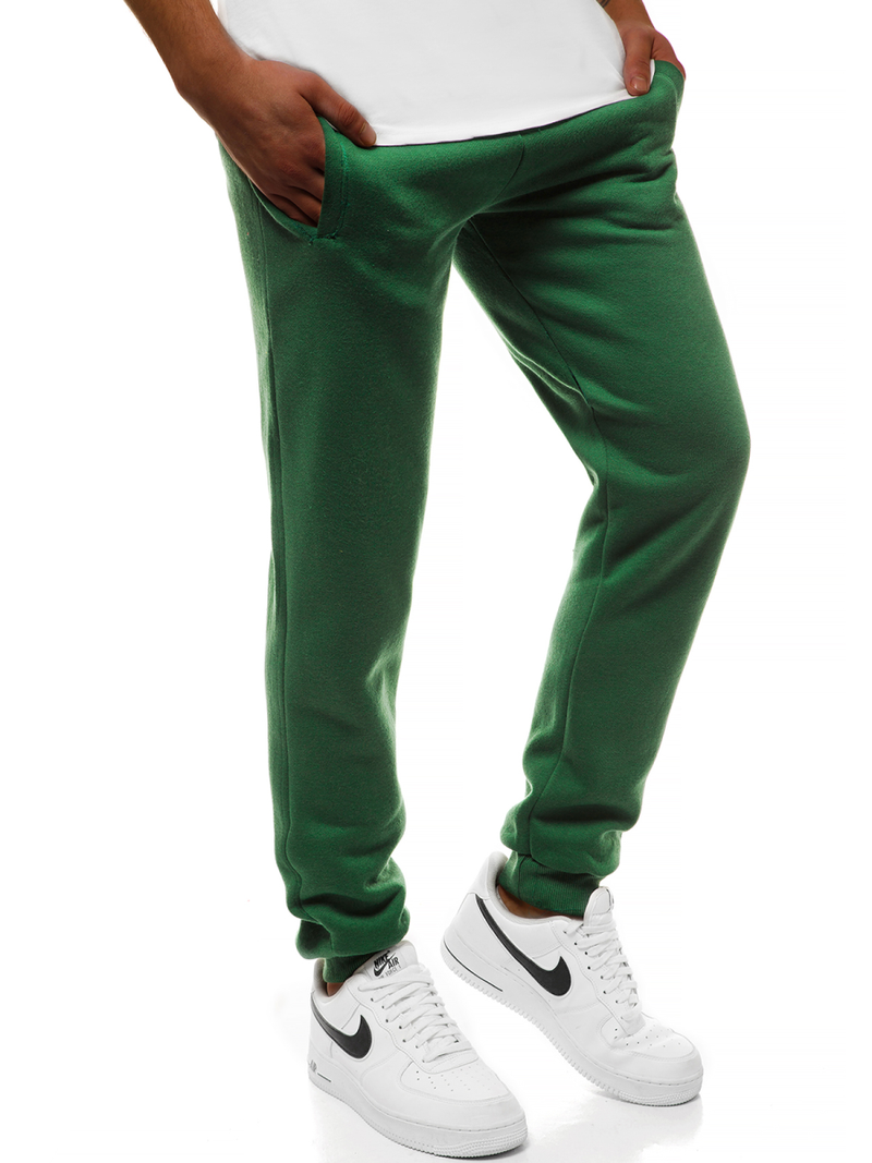 Pantalón de chándal de hombre verde MEN/CK01