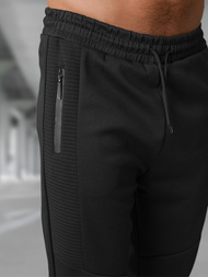 Pantalón de chándal de hombre negras OZONEE JS/15K1838/3