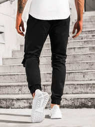 Pantalón jogger de hombre negras OZONEE G/2787