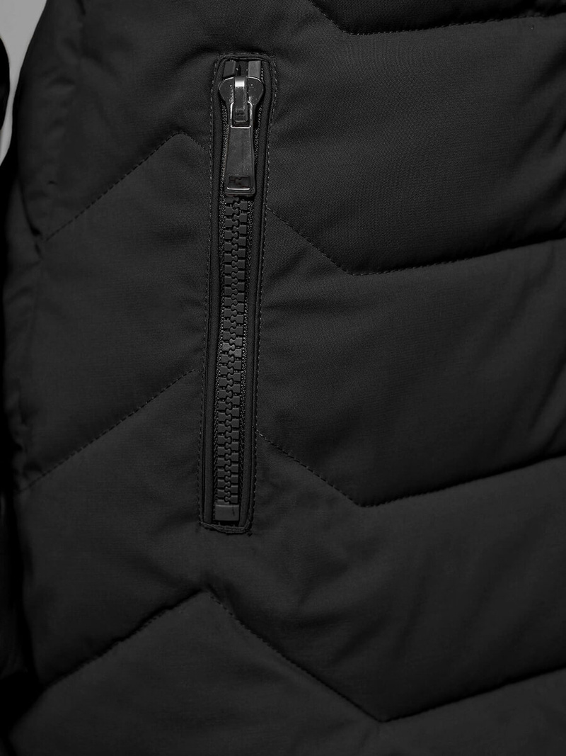 Chaqueta de mujer negra OZONEE JS/16M9121/392