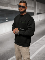 Sudadera de negra OZONEE O/SWE23022