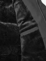 Chaqueta de hombre negra OZONEE JS/31M5011