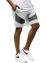 Pantalón corto de hombre blanco JS/KS2503