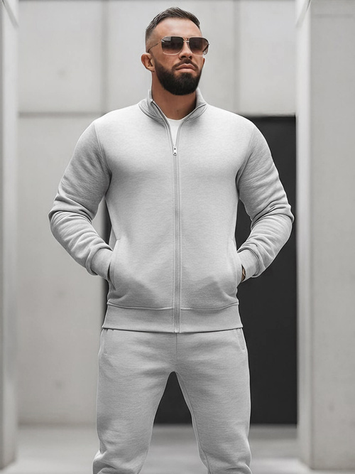 Chándal de hombre gris OZONEE JS/68C10385/2