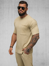 Camiseta de hombre camel OZONEE O/Y960T